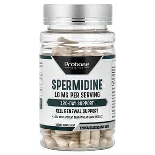 Probase Nutrition, Spermidine, 10 mg, 120 Capsules
