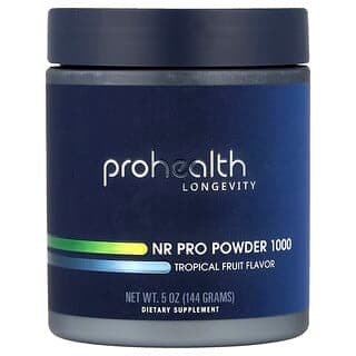 ProHealth Longevity, NR Pro Powder 1000, Tropical Fruit, 5 oz (144 g)